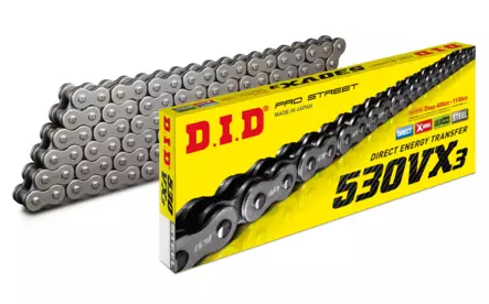 D.I.D 530VX3 Kedja+Nitlås(ZJ) - Kedjor 530 - D250502 - 1