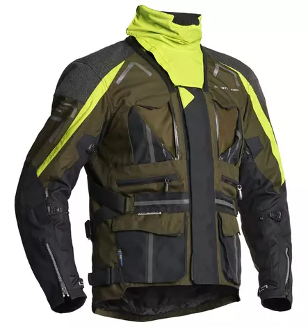 Lindstrands Textiljacka Oman Svart/kiwi - Jackor med membran - D252308 - 1