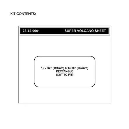 Stompgrip Universal Sheet - Super Volcan - Universala dekalkit - D158918 - 0
